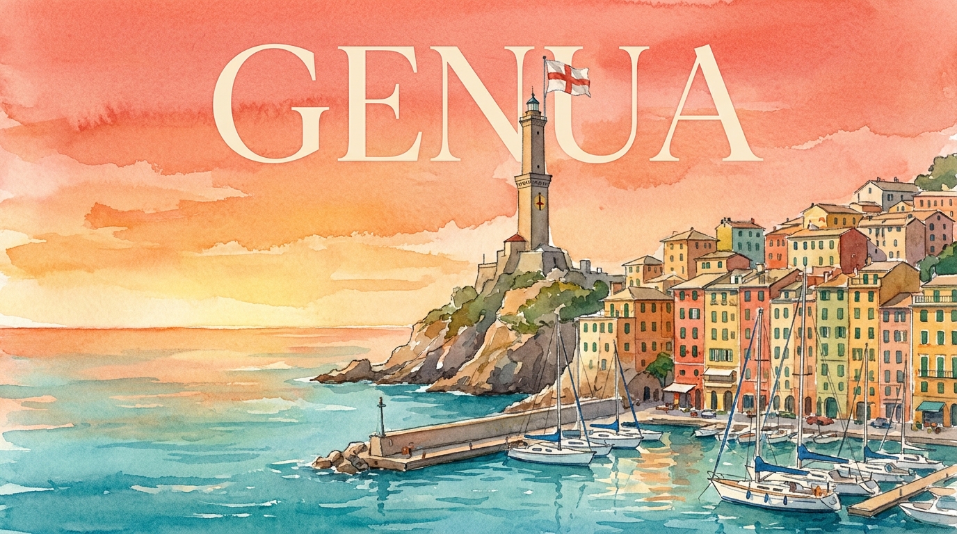 Genua – grafika